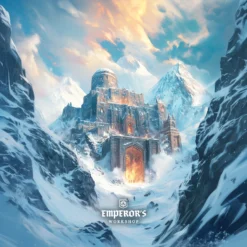 Alternative view of Snow Fortress Dice Tray