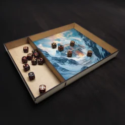 Snow Fortress Dice Tray